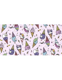 TEJIDO ALGODON UNICORNIO...