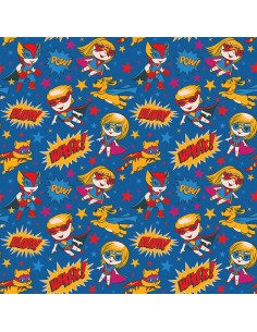 TEJIDO ALGODON SUPERHEROES 2€